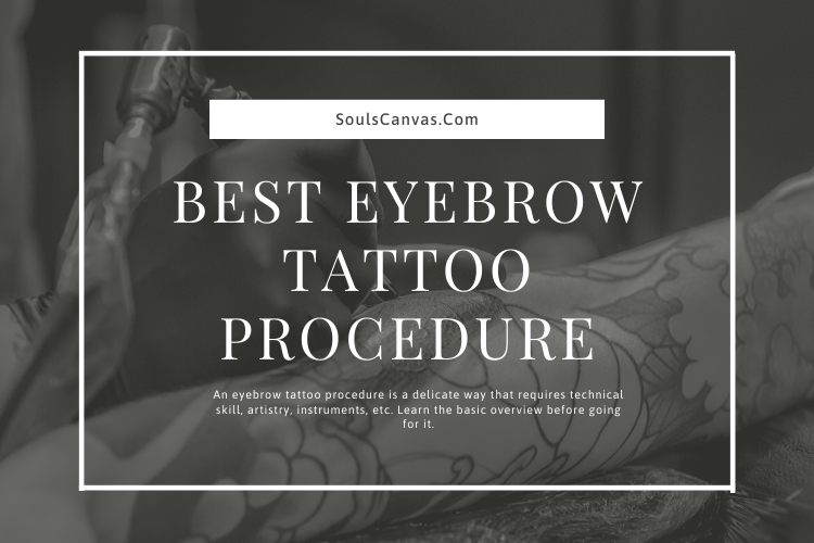 eyebrow tattoo procedure